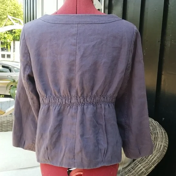 Part Two 100% Linen Jacket - Picture 3 of 15